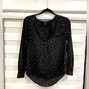 H&M Black and white Blouse, size 2